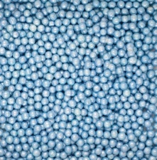 Pearlised Blue 4mm Pearls